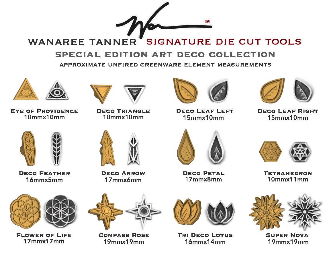 Wanaree Tanner Signature Die Cut Tools Set 4 *PRE-ORDER*